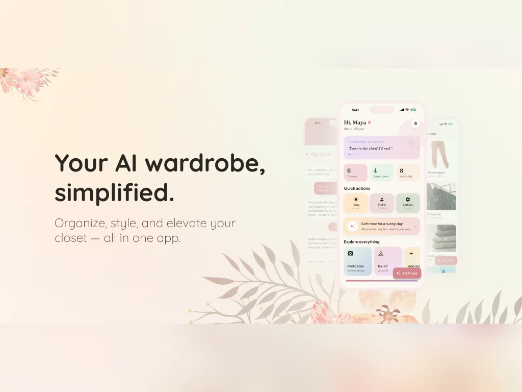 Drape: An AI Stylist Built From Your Own Closet
