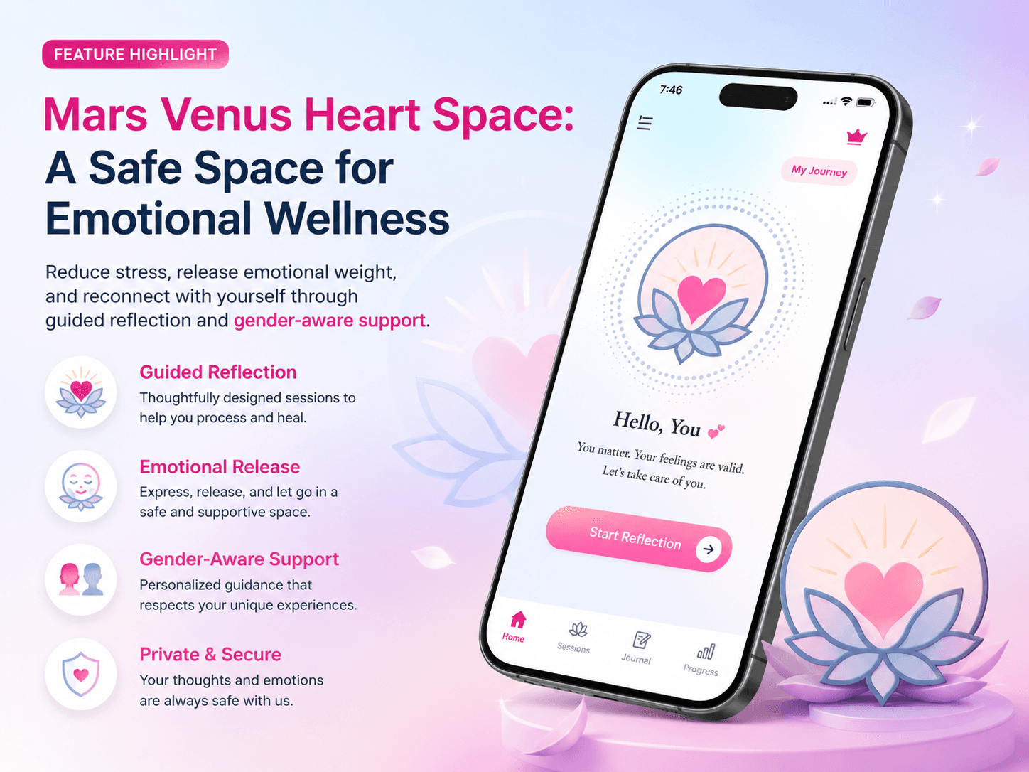 Mars Venus Heart Space: A Safe Space for Emotional Wellness