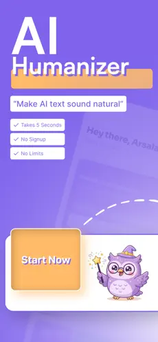 AI Humaniser: Making AI Text Read Like a Human screenshot 1