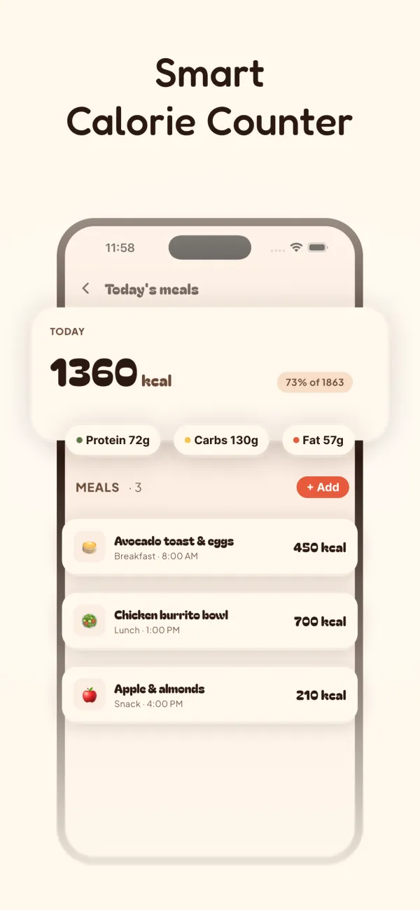 CalFit: A Calorie Tracker You Log With a Photo screenshot 7