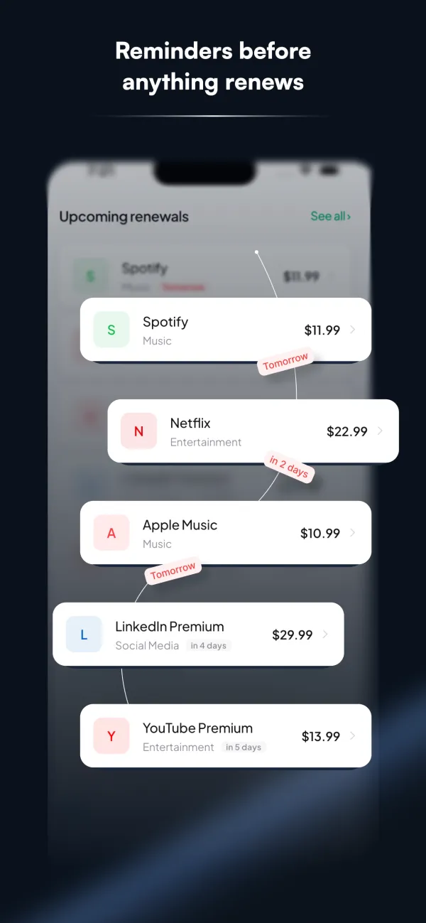 Pocket Ledger: A Subscription Tracker That Never Sees Your Bank Login screenshot 6